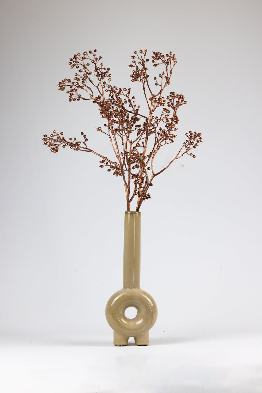 Branche de baie doré