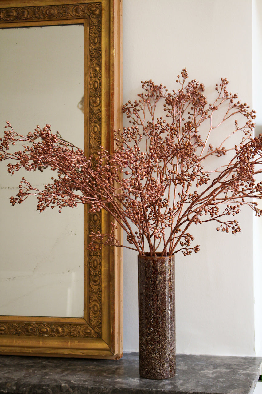 Branche de baie doré