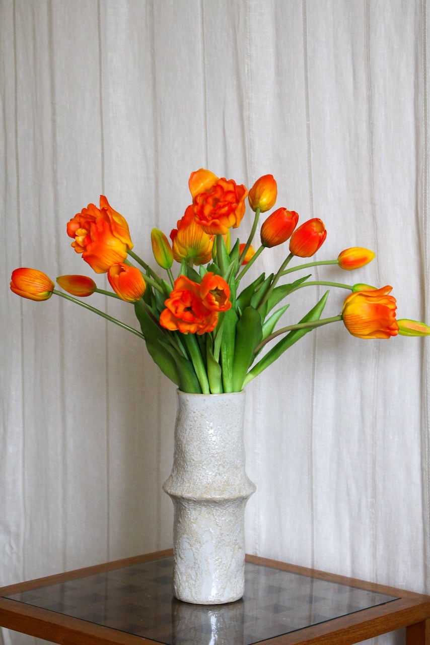 Tulipe Mania Orange Artificielle — Réalisme & Couleur