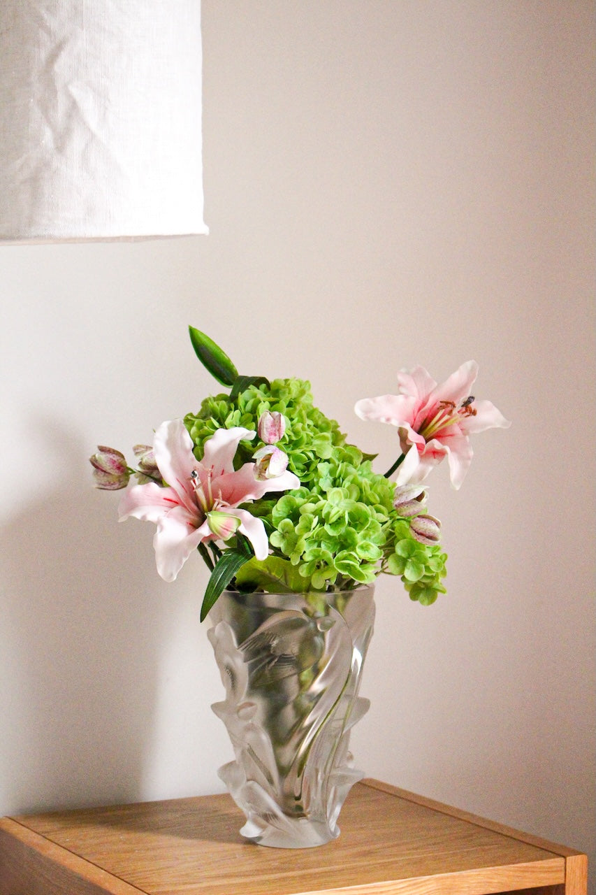 Bouquet Jade — Composition de Lys et Hortensias