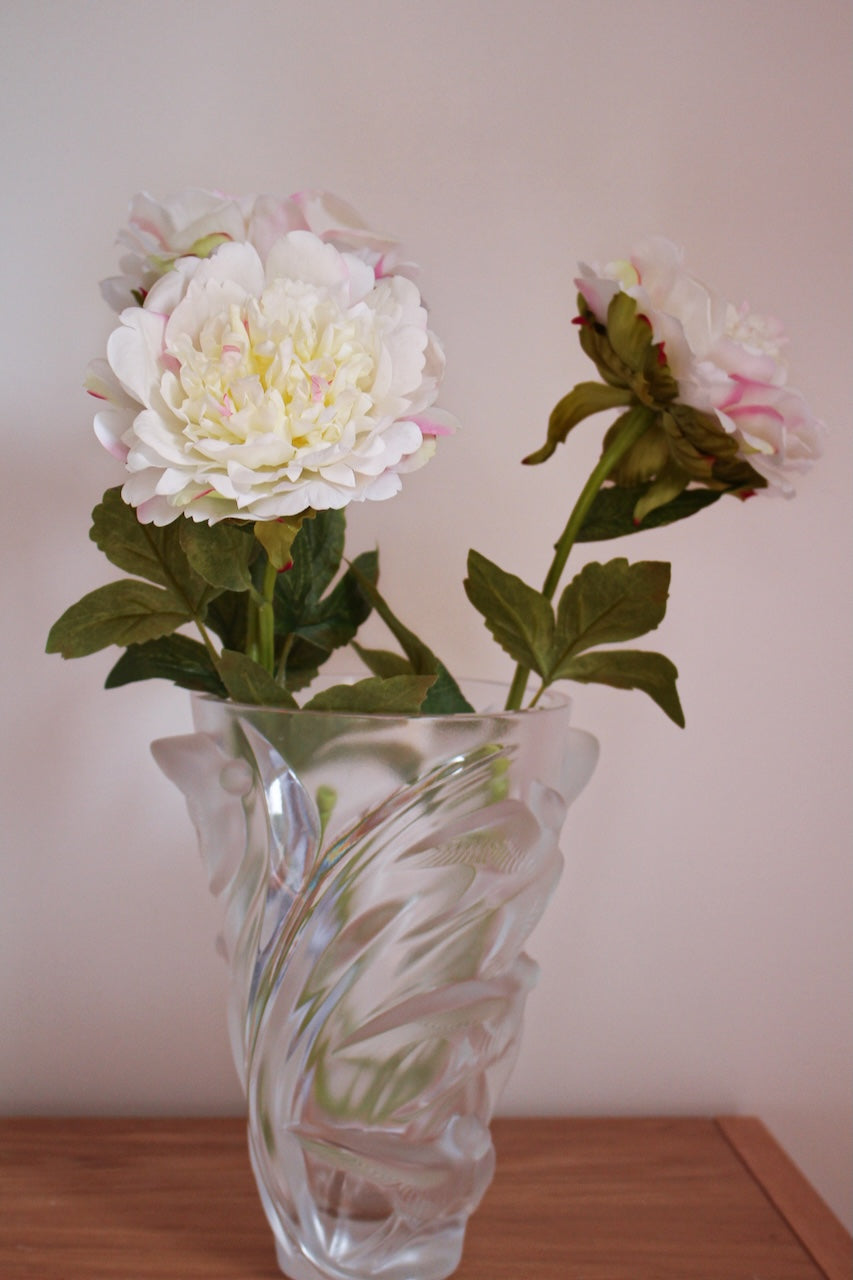 Pivoine Blanche Artificielle Real Touch — Fleur Haute Qualité