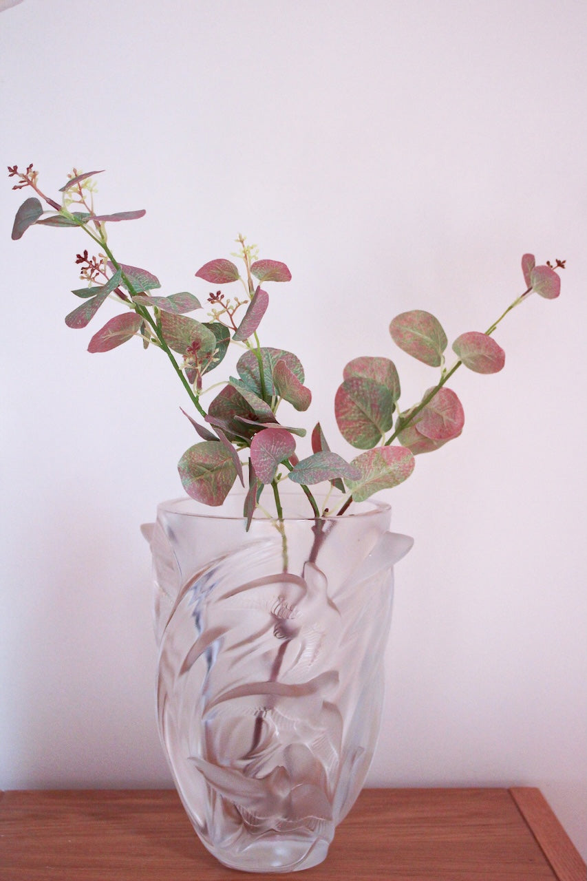 Eucalyptus Vert & Rose Artificiel — Branche Haute Qualité