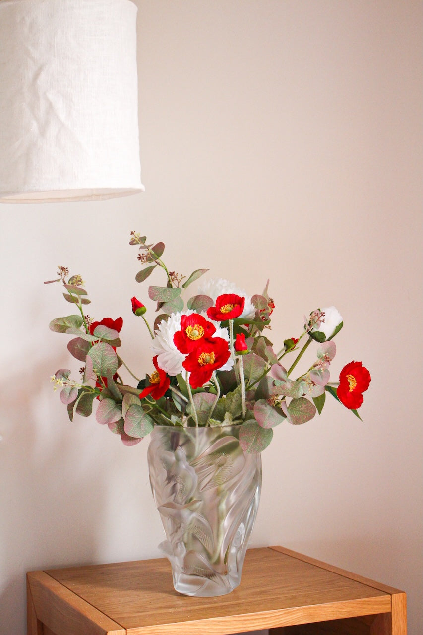 Bouquet Jean — Composition de Pavots et Eucalyptus